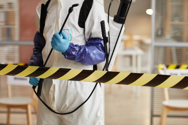 Professional Biohazard Cleanup technician working in Nehawka, NE